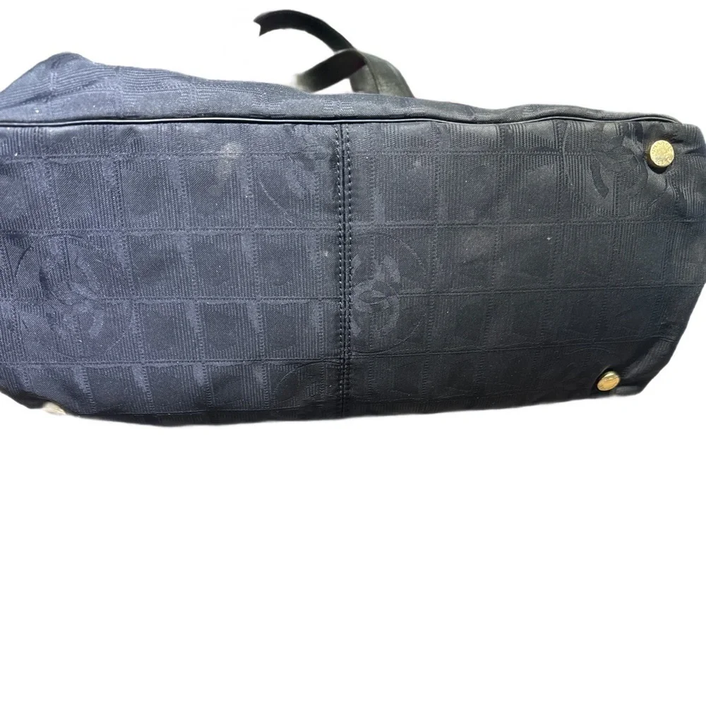 Authentic CHANEL bag USED in black